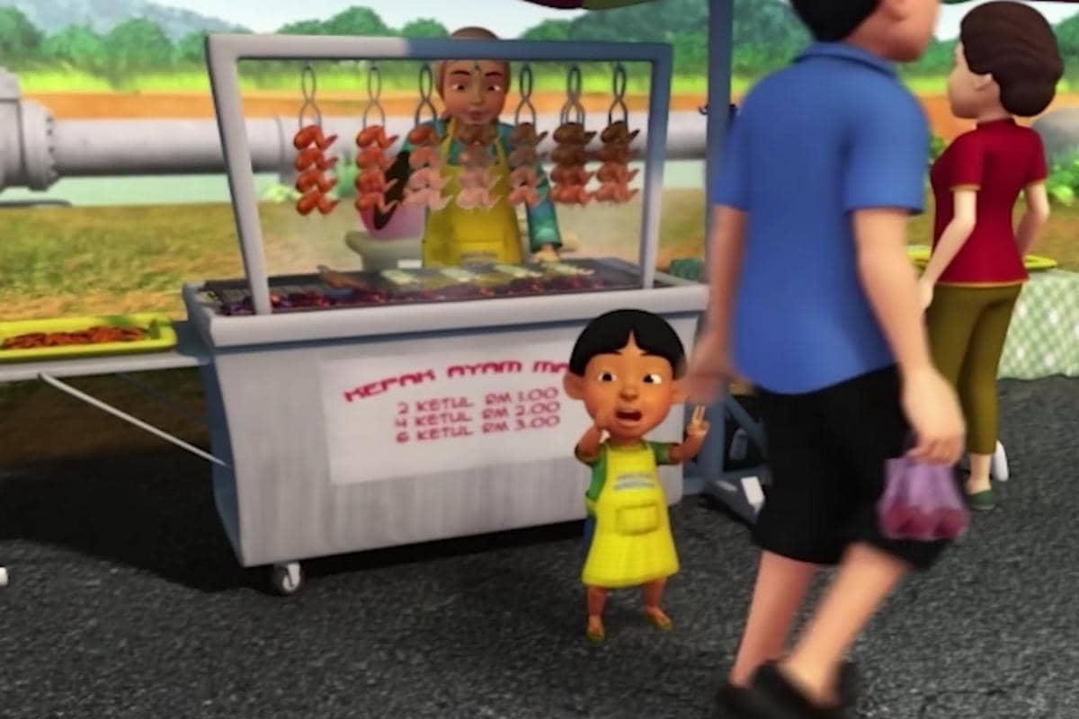 3 Menu Olahan Ayam yang Dijual Mail di Upin & Ipin, Sedap!