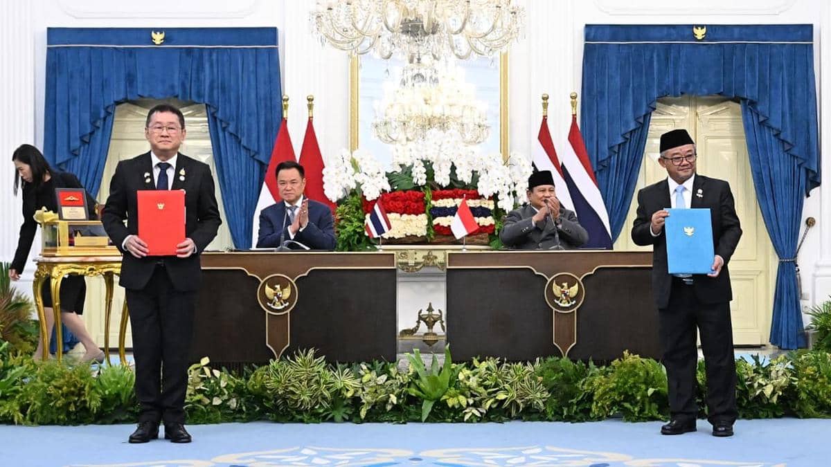 Penunjukan dokumen kemitraan strategis Indonesia dan Thailand