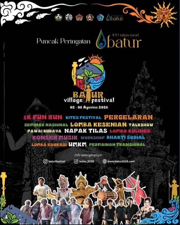 Batur Village Festival (instagram.com/baturfestival)