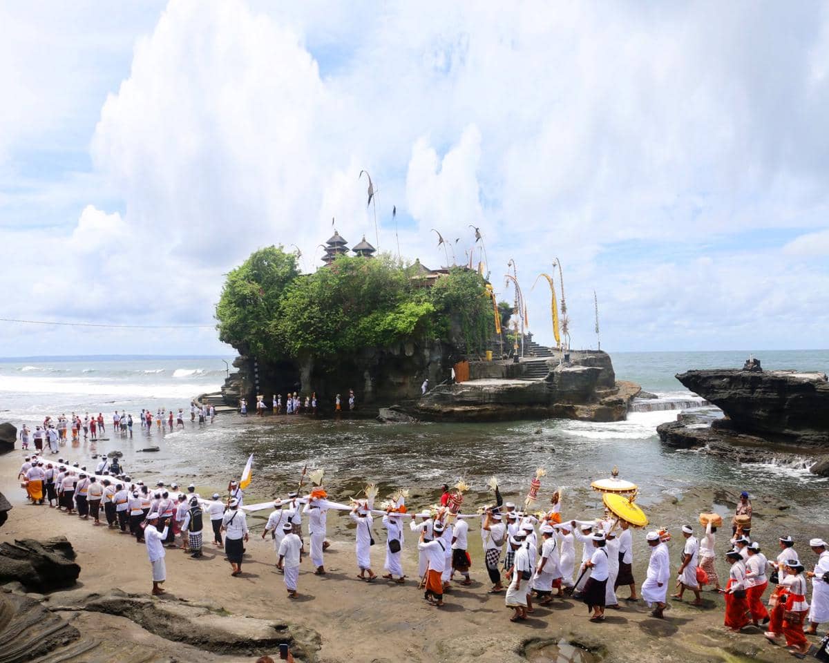 suasana di Tanah Lot (instagram.com/tanahlotid)