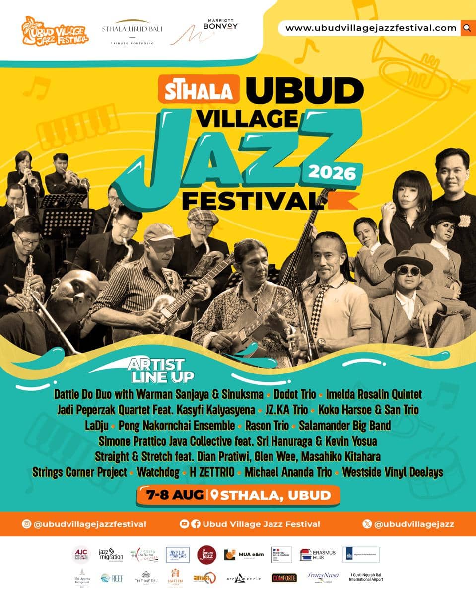 Ubud Village Jazz Festival 2026 (instagram.com/ubudvillagejazzfestival)