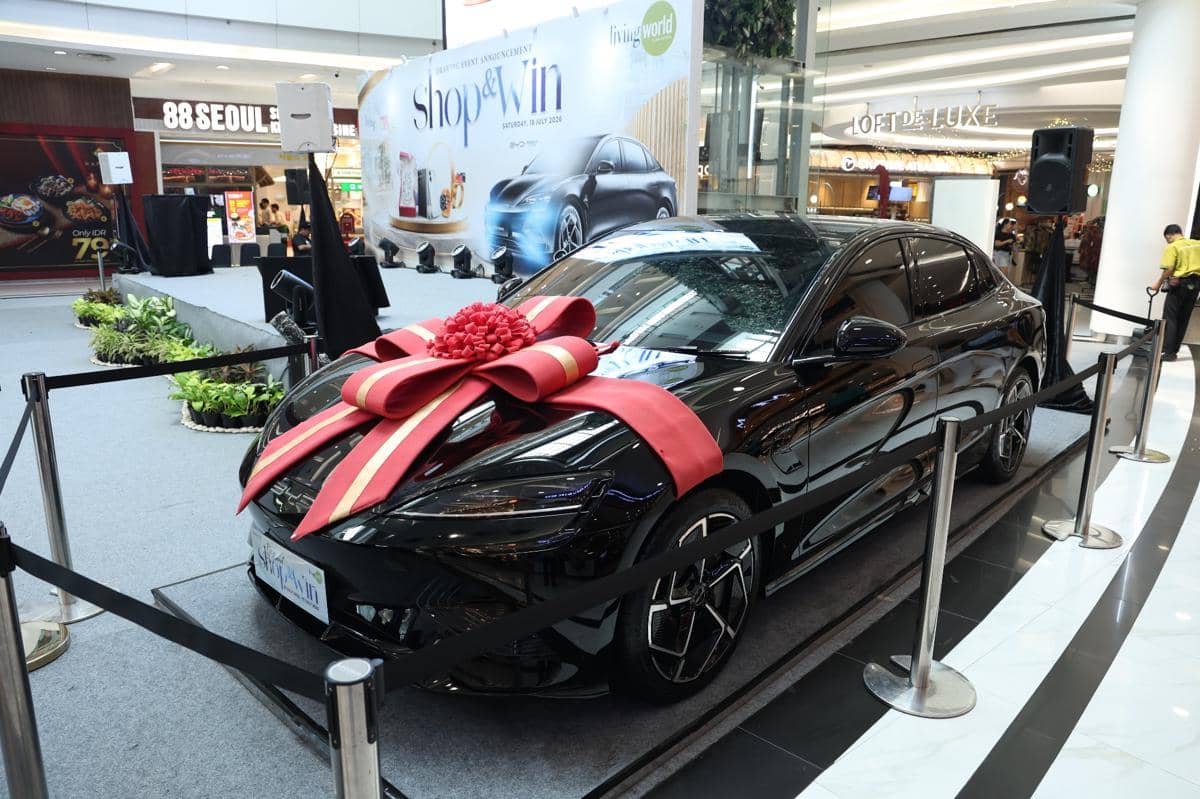 Living World Alam Sutera Umumkan Pemenang Grand Prize BYD Seal