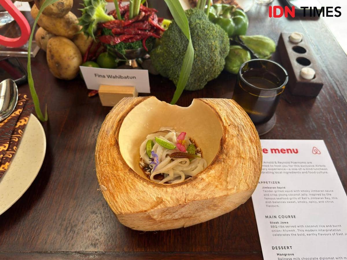 Potret menu appetizer Chef Arnold Poernomo
