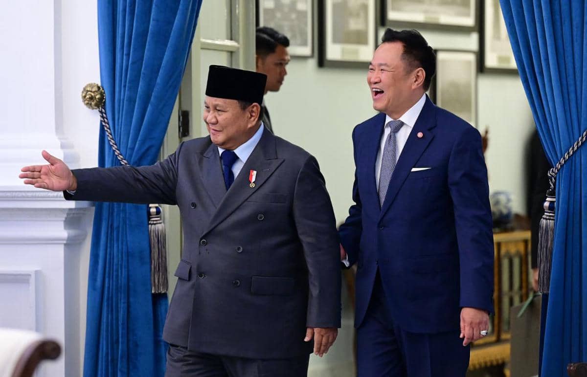 Pertemuan bilateral Indonesia dan Thailand di Istana Merdeka
