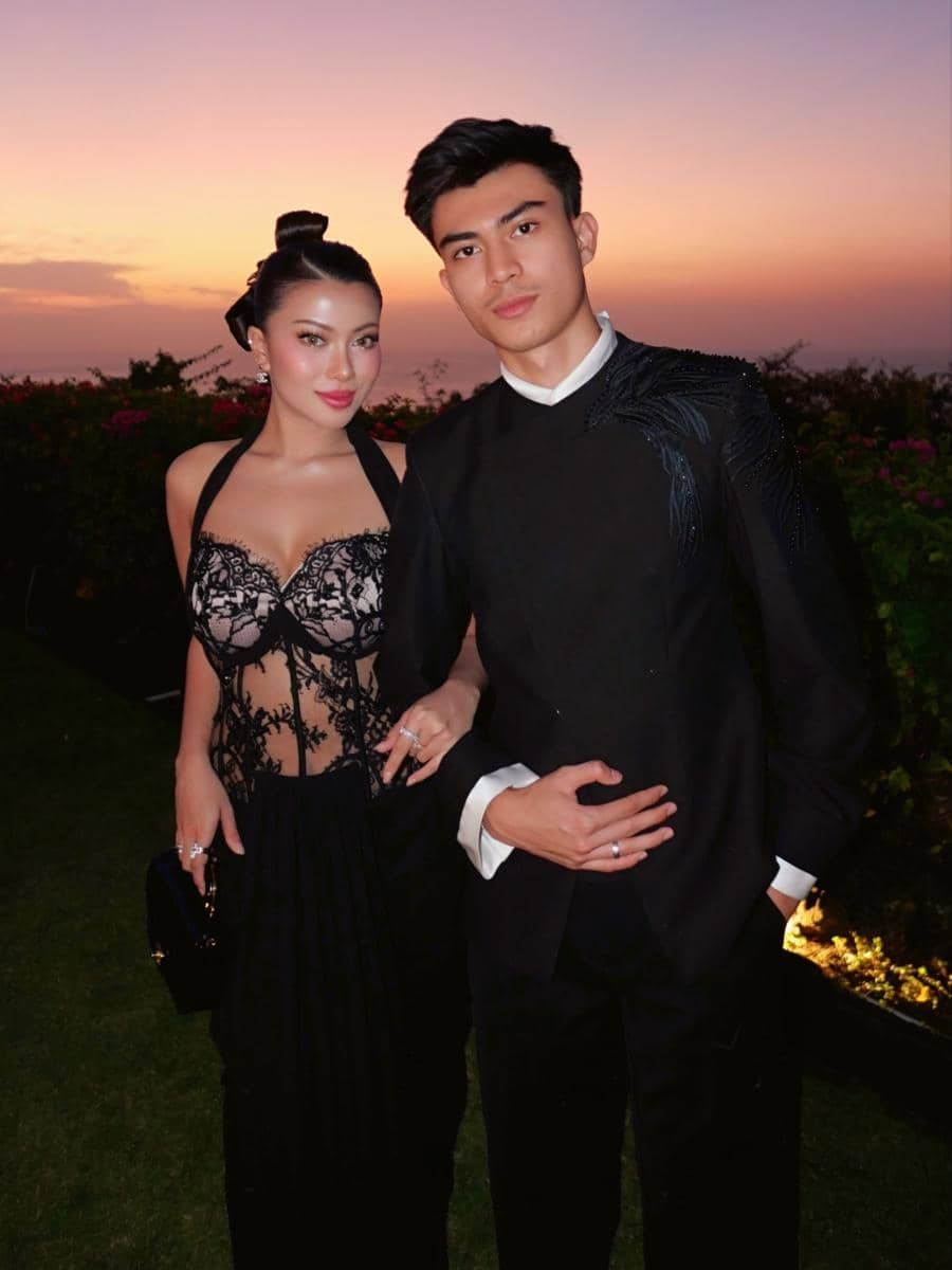 OOTD couple Hanum-Rafly