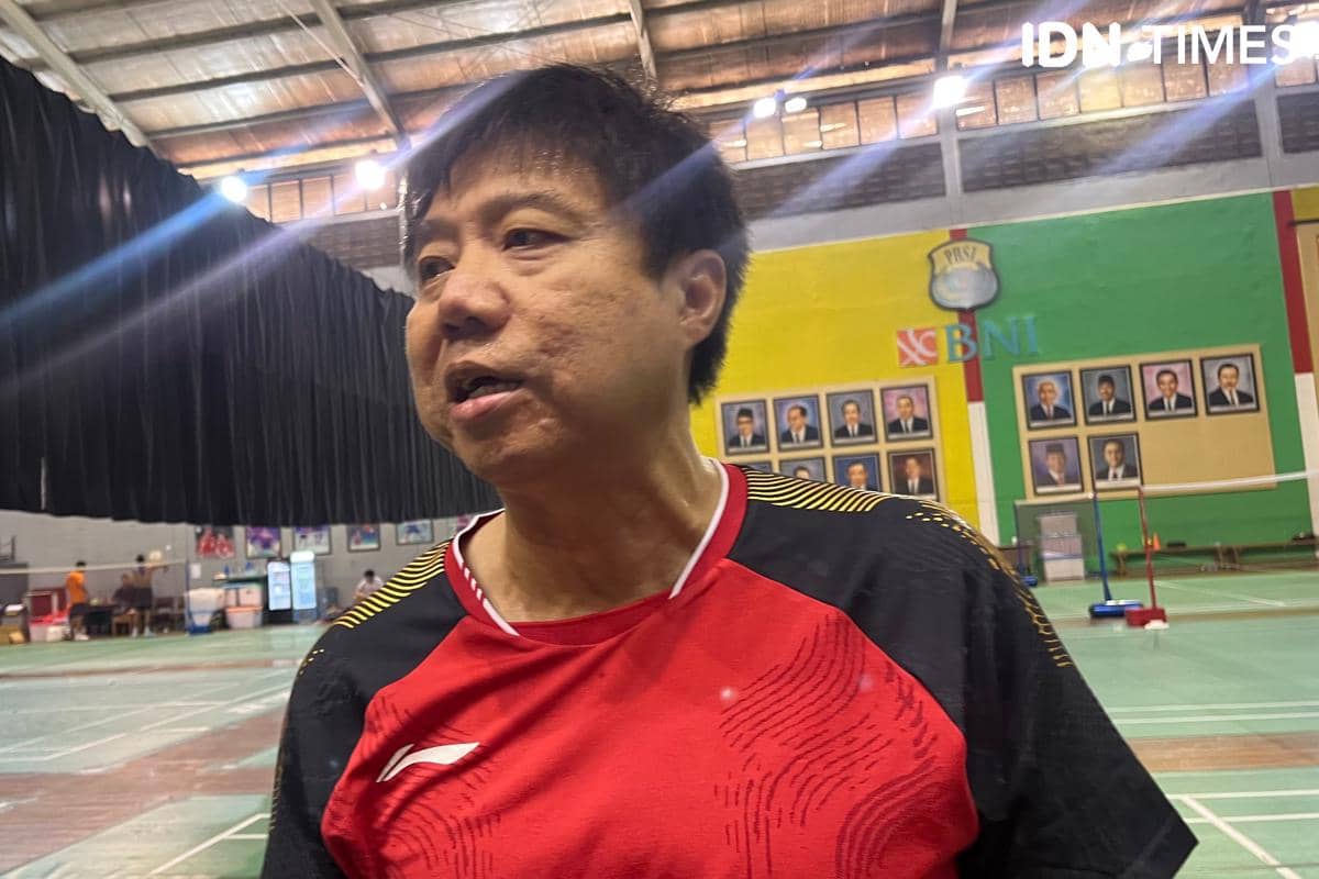 Pelatih ganda putra PBSI, Antonius Budi Ariantho di Pelatnas PBSI Cipayung (IDN Times/Margith Damanik)