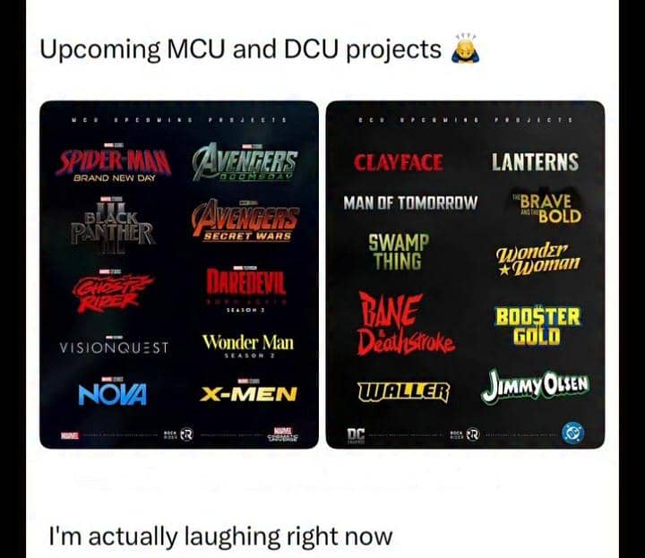 7 Meme Marvel vs. DC, Rivalitas 2 Raksasa Komik dan Film Superhero