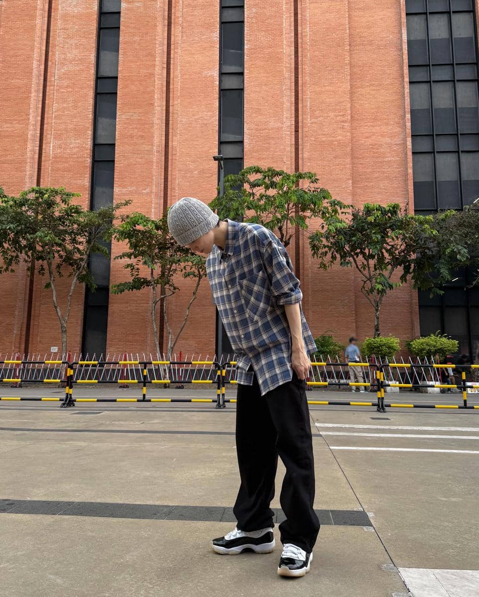 outfit nonton festival musik outdoor ala Xnghan