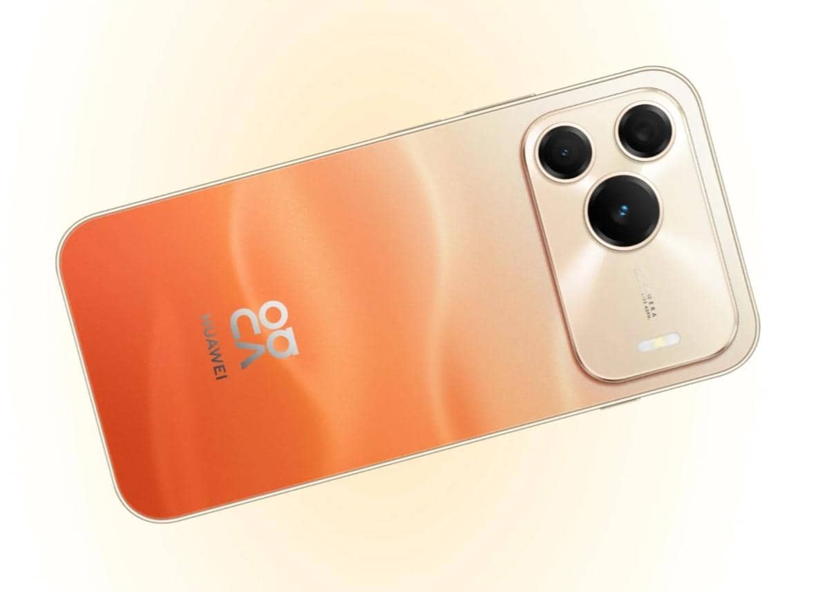 tampilan sisi belakang HUAWEI Nova 16 SE