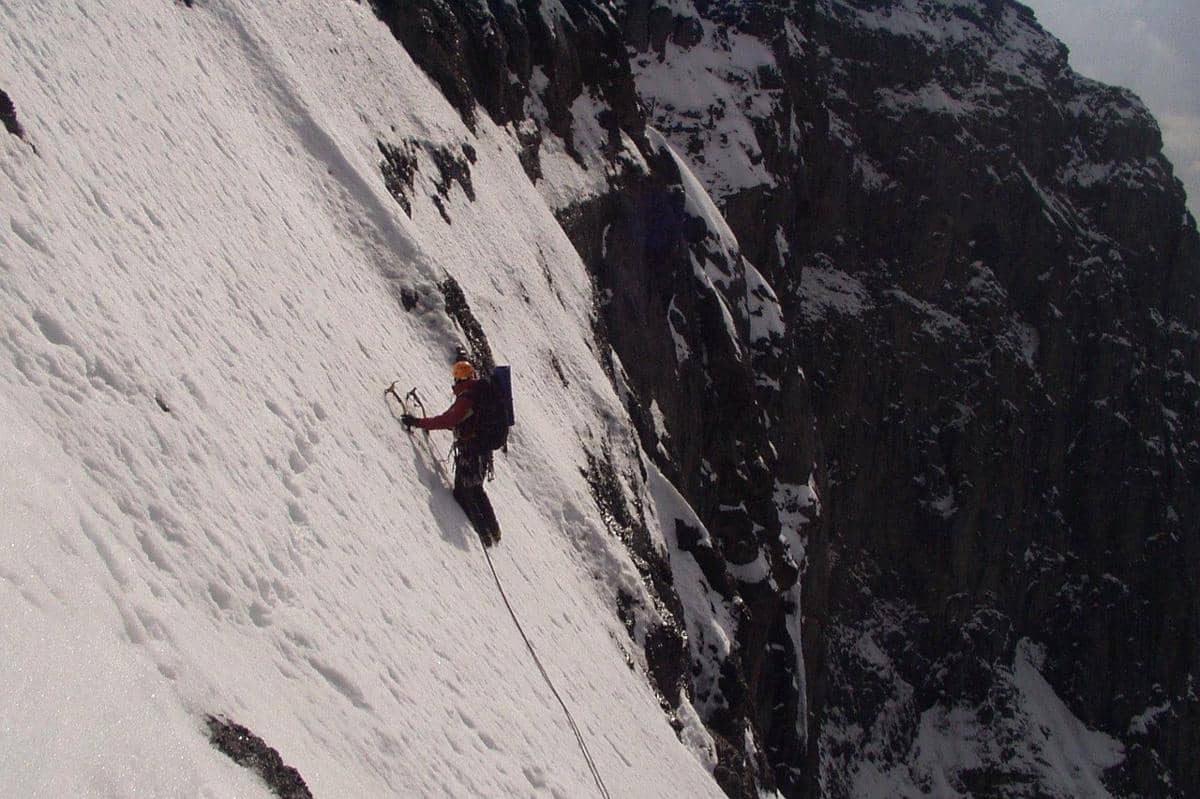 pendaki di Gunung Eiger