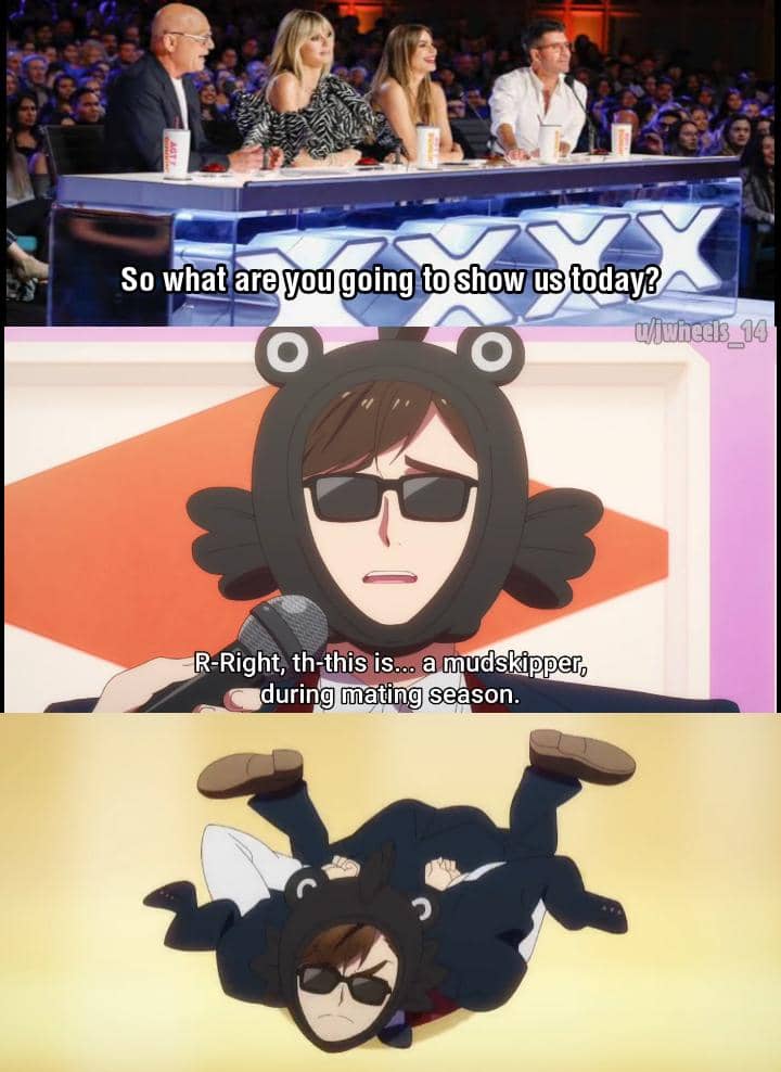 meme anime tentang talenta