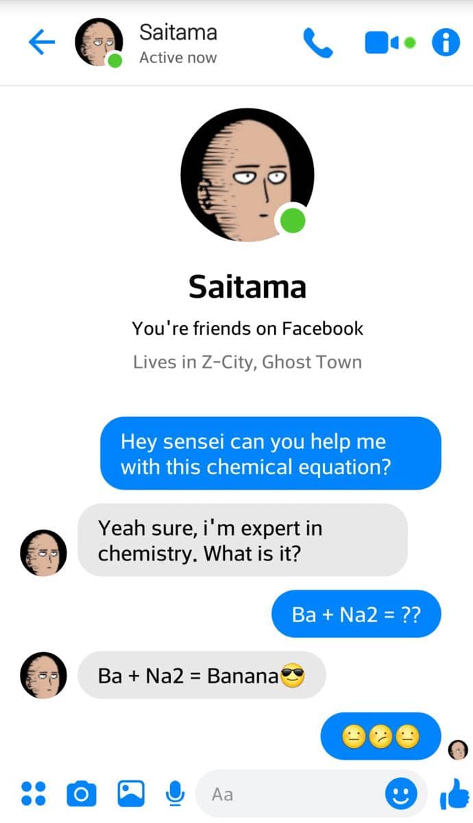 meme anime tentang kegeniusan