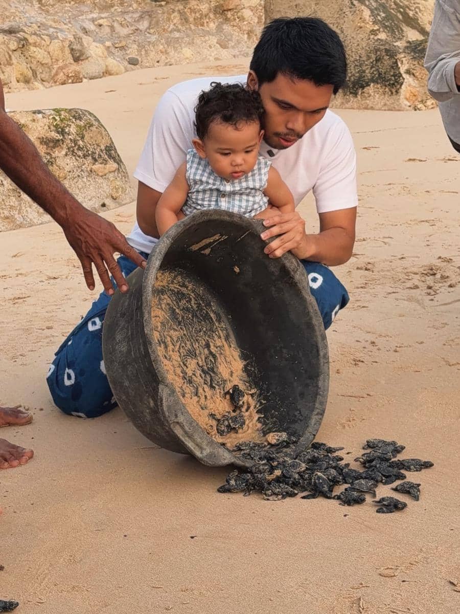 Thariq dan Aaliyah Liburan di Sumba (instagram.com/thariqhalilintar)