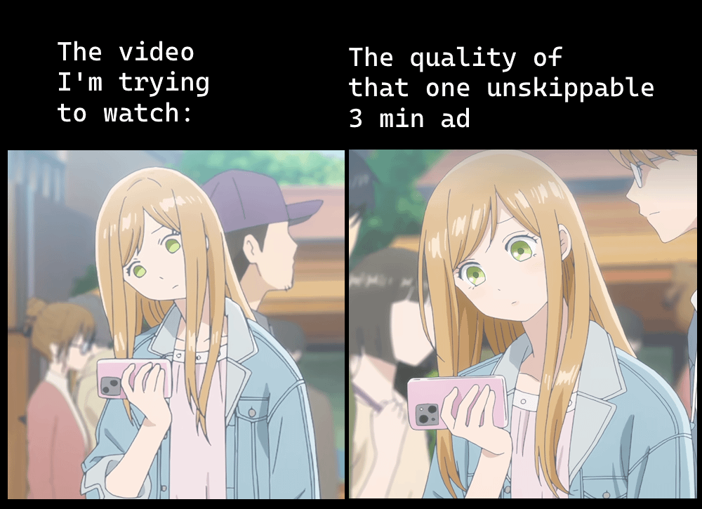 meme anime tentang momen paling dibenci