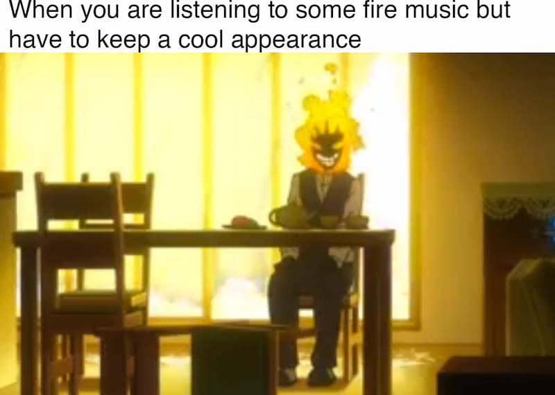 meme anime tentang bersantai