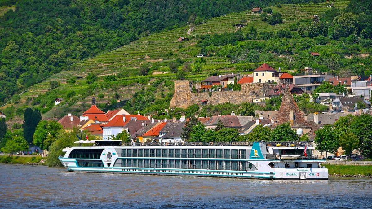Sungai Danube Kering, Wisata Kapal Pesiar Diberhentikan