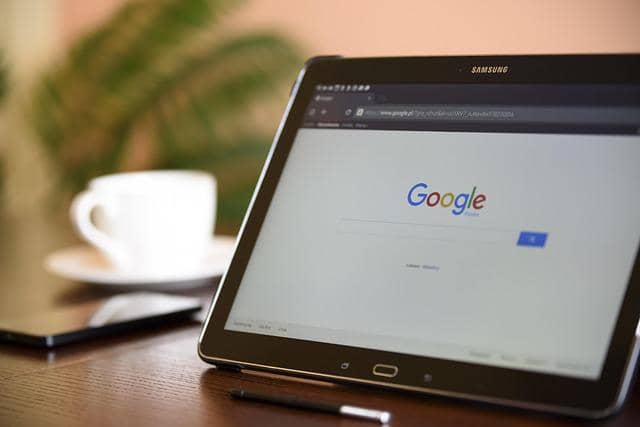 tampilan Google Chrome