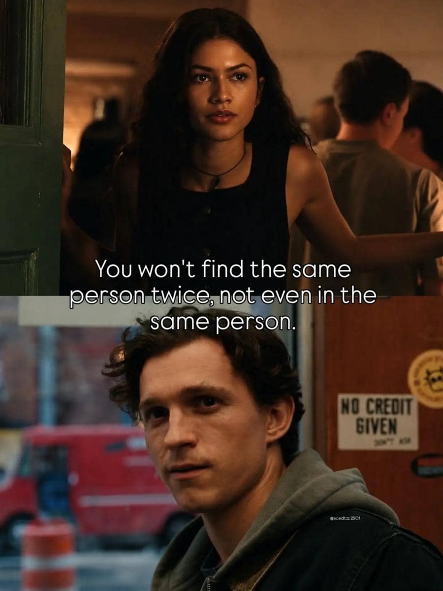 Meme tentang Peter Parker yang menggambarkan situasi relate dengan pengalaman sehari-hari banyak orang di media sosial.