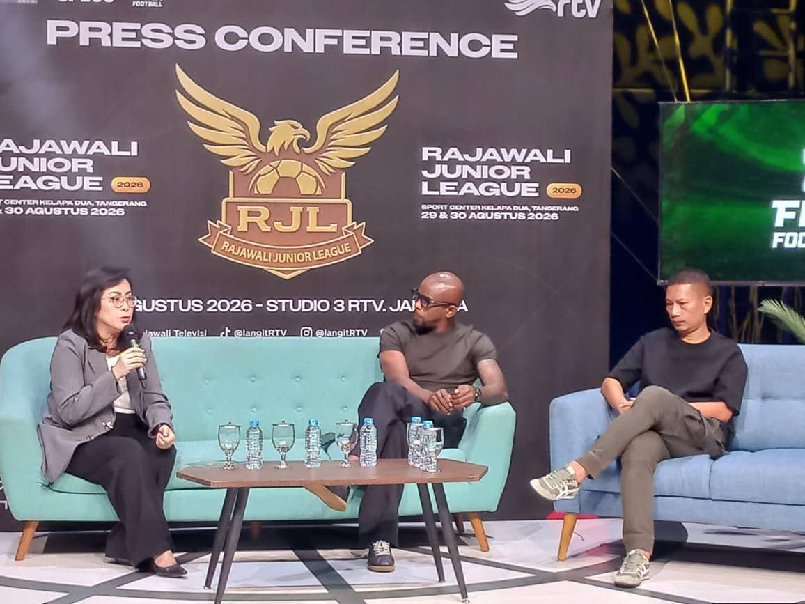 Rajawali Junior League 2026 siap dihelat dalam pengumuman kompetisi sepak bola junior dari RTV.