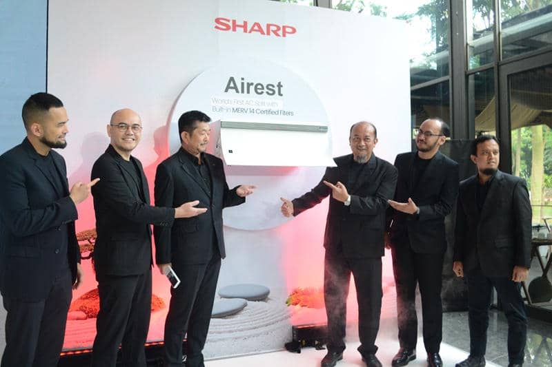 SHARP Indonesia Luncurkan AIREST, AC Split Filter MERV14 Perdana!