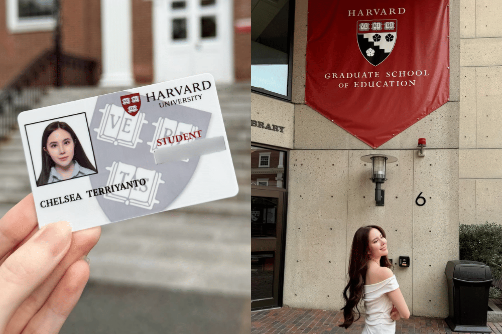 Potret Agatha Chelsea di Harvard University yang diunggahnya ke Instagram pribadi (instagram.com/agatha_chelsea)