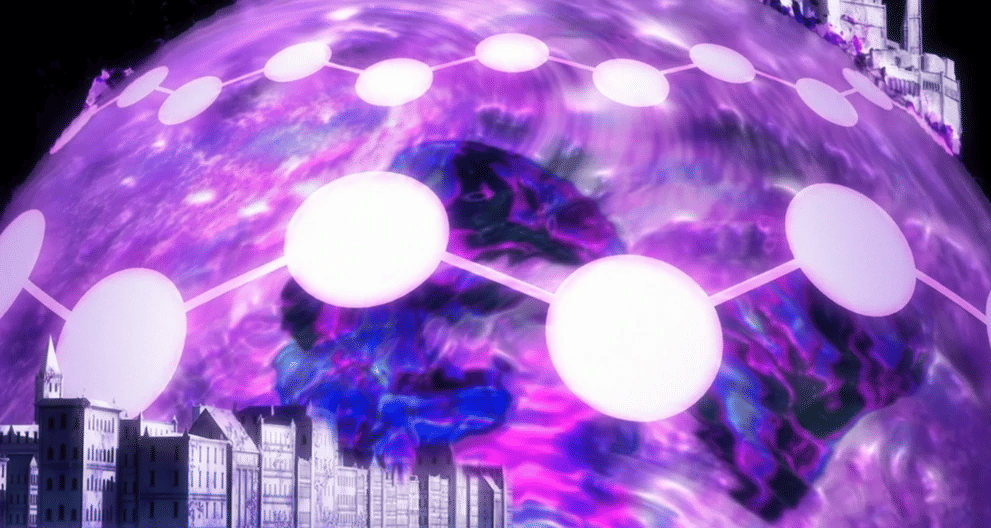 Visual promosi Gift Ball Deluxe dari Pierrot untuk Bleach TYBW Part 4 sebagai materi publikasi resmi serial anime.