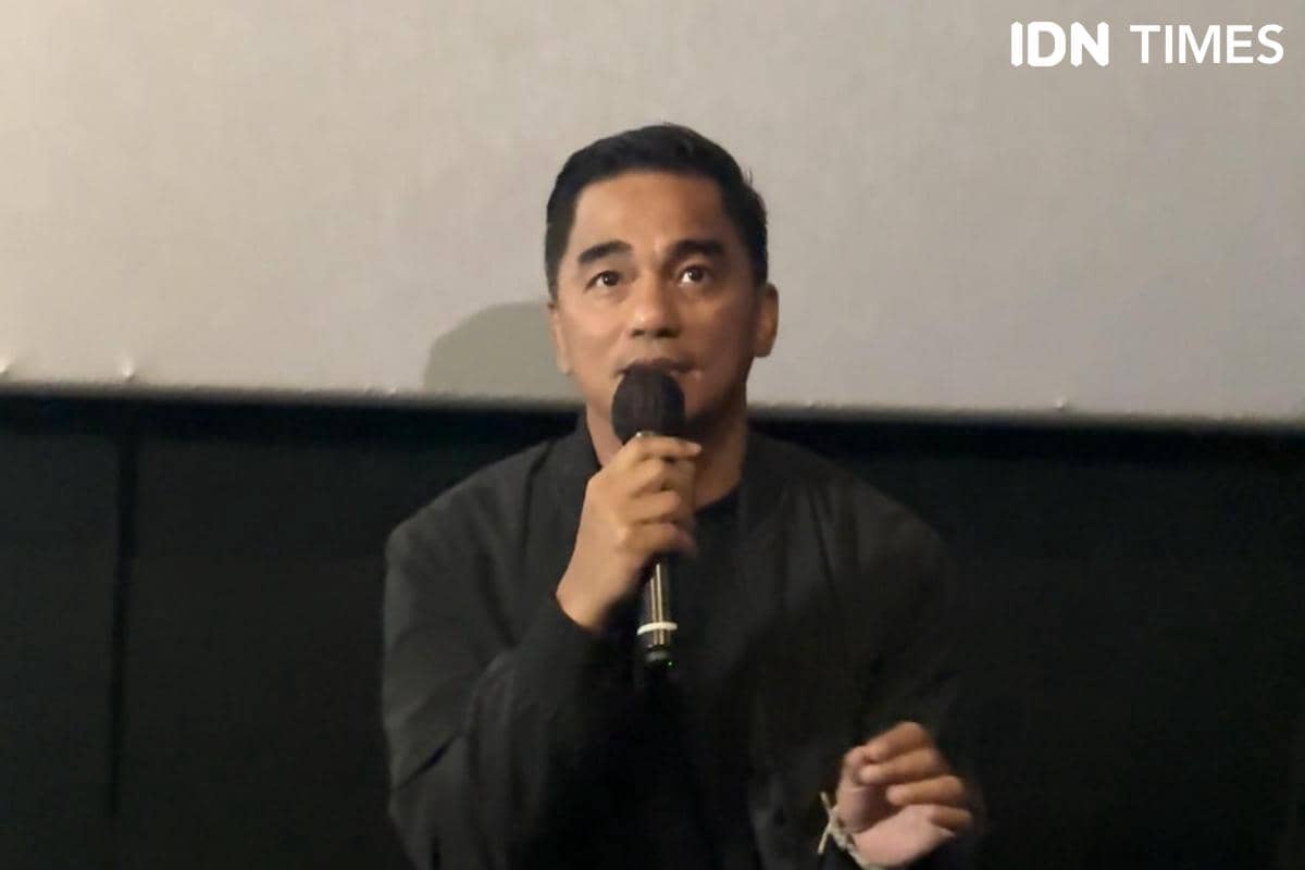 konferensi pers perilisan MV Utara-Selatan - Ungu pada Rabu (5/8/2026)