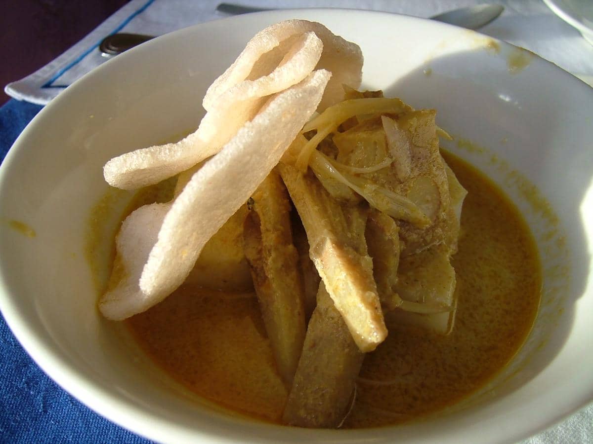 ilustrasi gulai cubadak tetelan sapi