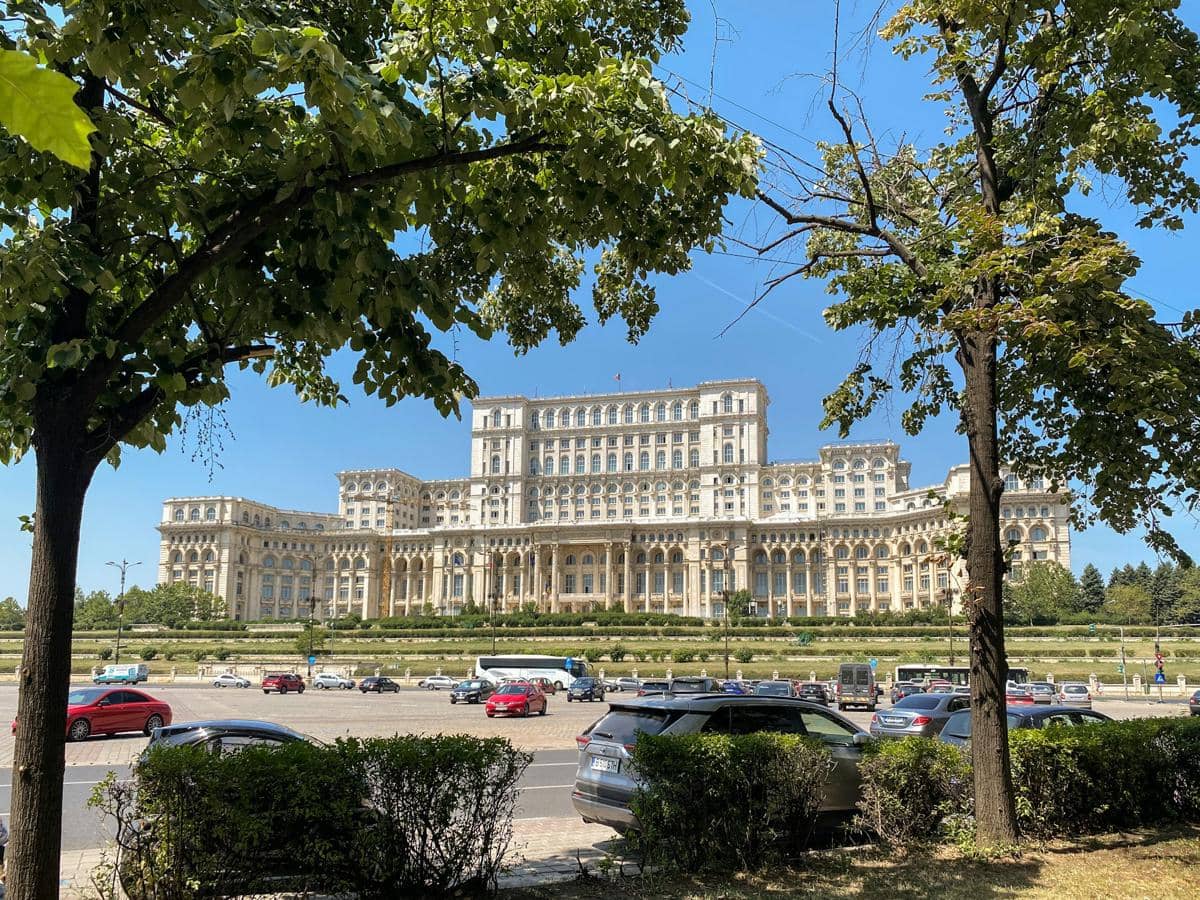 suasana di Bukares, Rumania