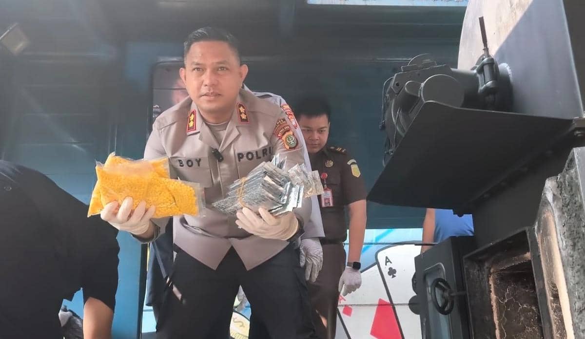 Polsek Serpong Gagalkan Peredaran 46 Juta Pil Koplo Senilai Rp230 M