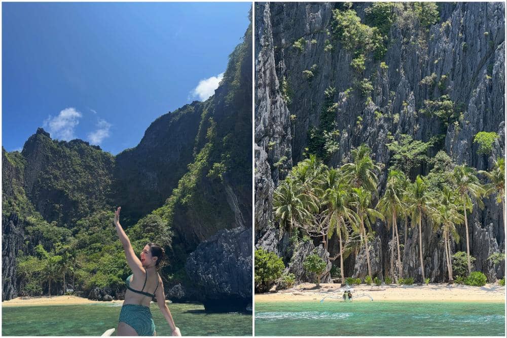 10 Potret Shalom Razade Berlibur di Pulau Palawan, Filipina!