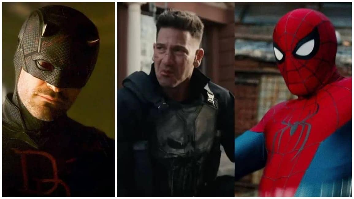 Perbedaan Menarik Cara Daredevil dan Spider-Man Melawan Punisher