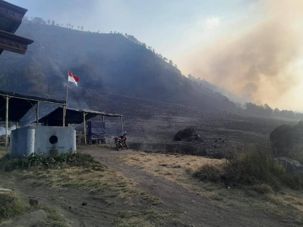Update Karhutla Gunung Bromo Menjalar hingga 70 Hektare