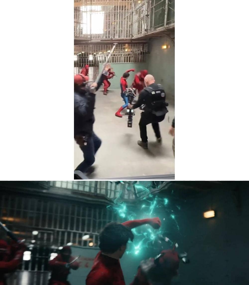 Perbandingan Syuting Spider-Man: Brand New Day vs Hasil Akhir Adegan Filmnya