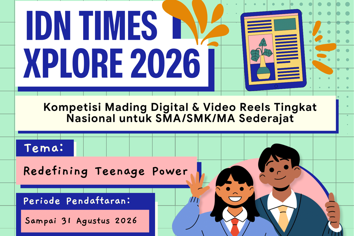 Yuk, Ikut Lomba Mading IDN Times Xplore 2026! Cek Ketentuan Berikut