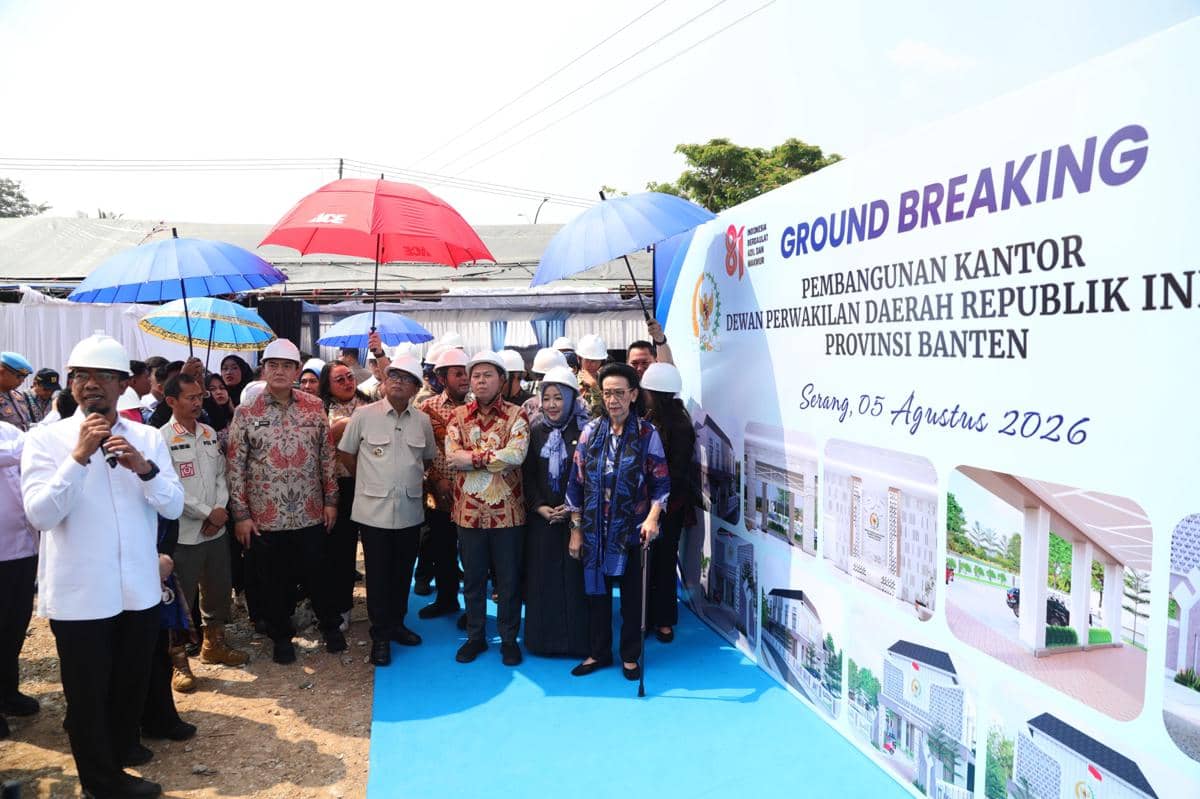 DPD RI Bangun Kantor di Serang, Permudah Aspirasi Warga Banten