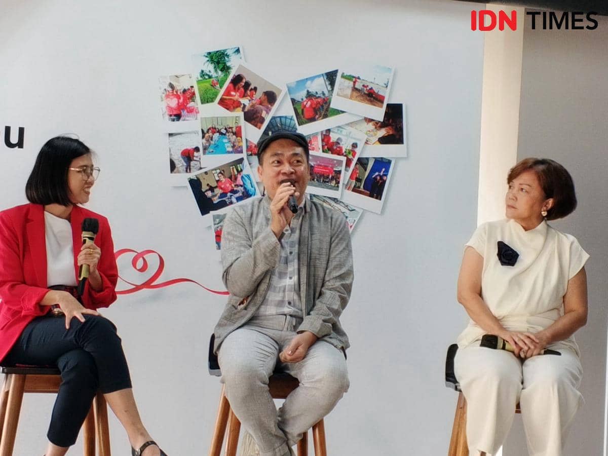 media gathering Upcydea Festival 2026 yang digelar OCBC di OCBC Tower, Karet Kuningan, Jakarta Selatan, pada Rabu (5/8/2026)