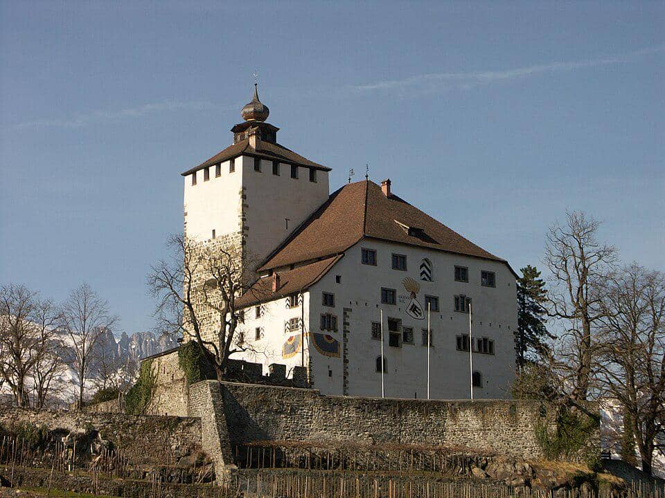 Kastil Werdenberg di Swiss