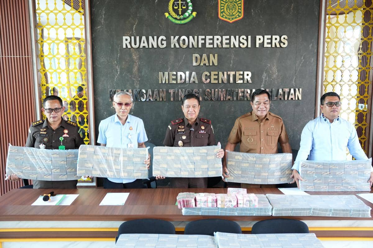 Ahli Waris Haji Halim Kembalikan Kerugian Rp127,27 M ke Kas Muba