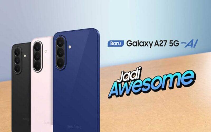 potret Galaxy A27 5G