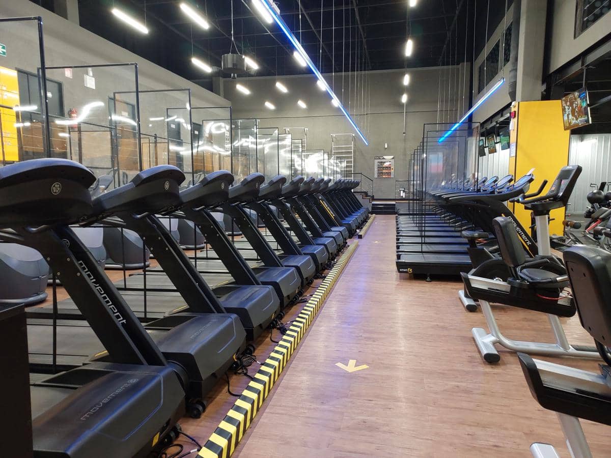 ilustrasi tempat gym