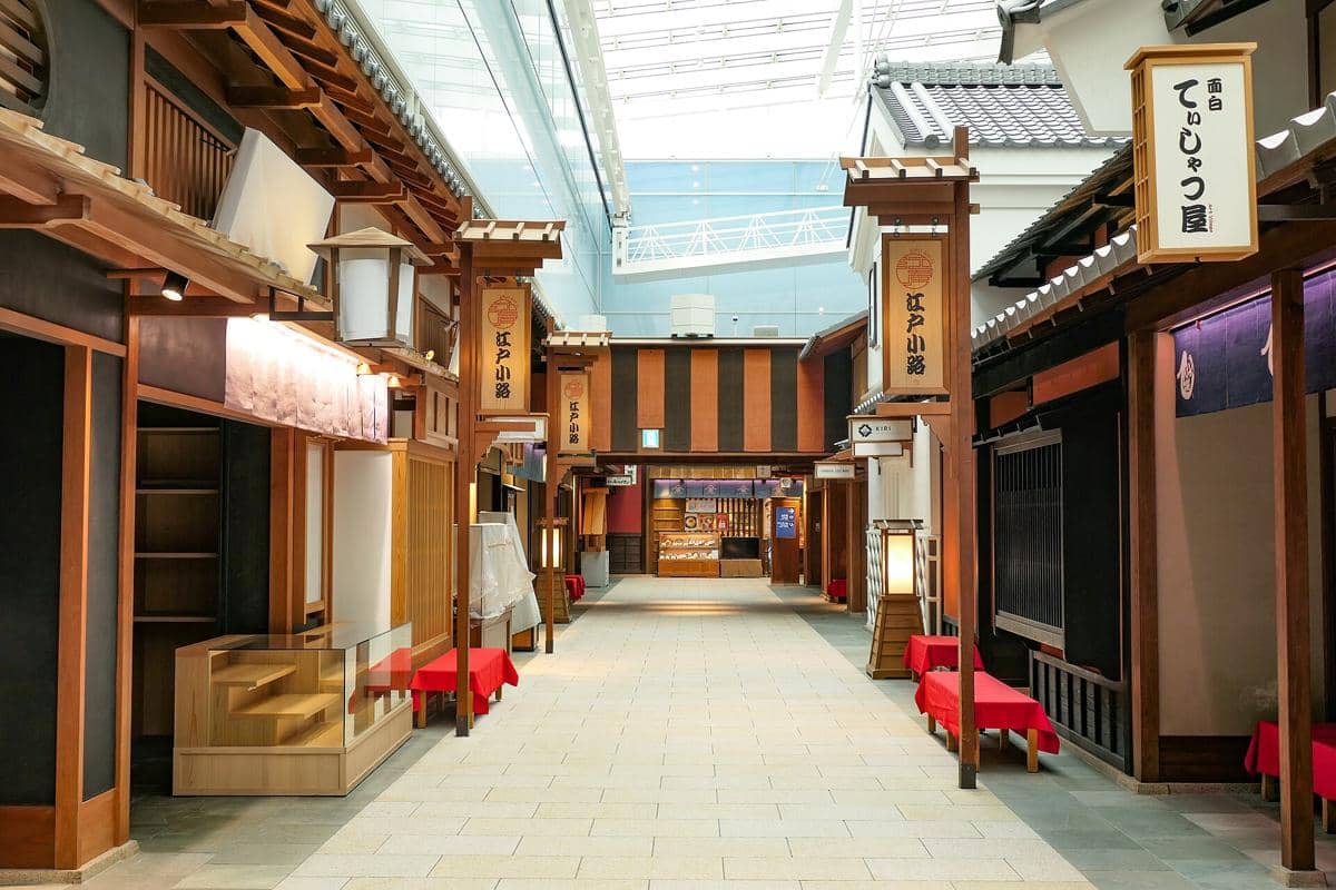 ilustrasi Edo Koji Bandara Haneda
