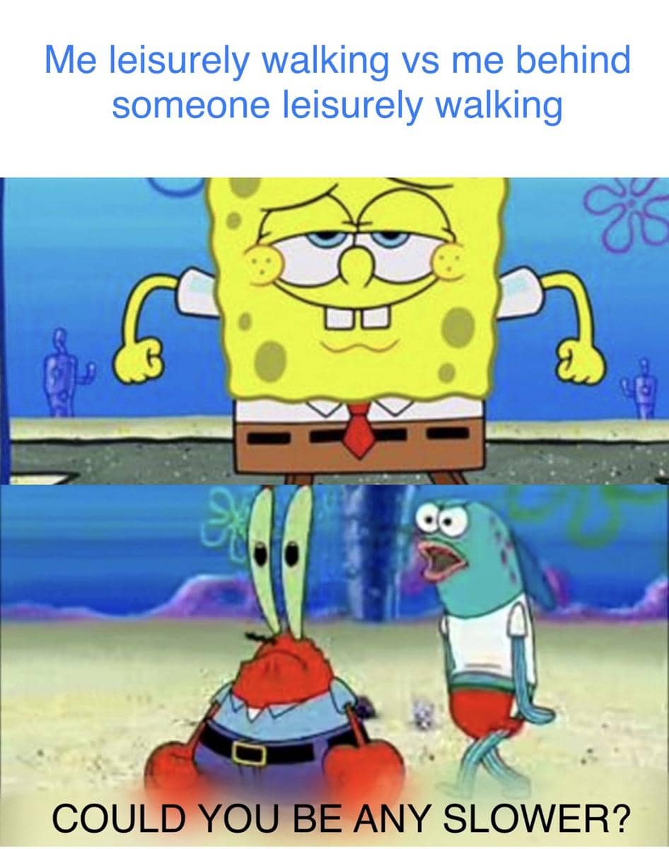 meme SpongeBob tentang standar ganda