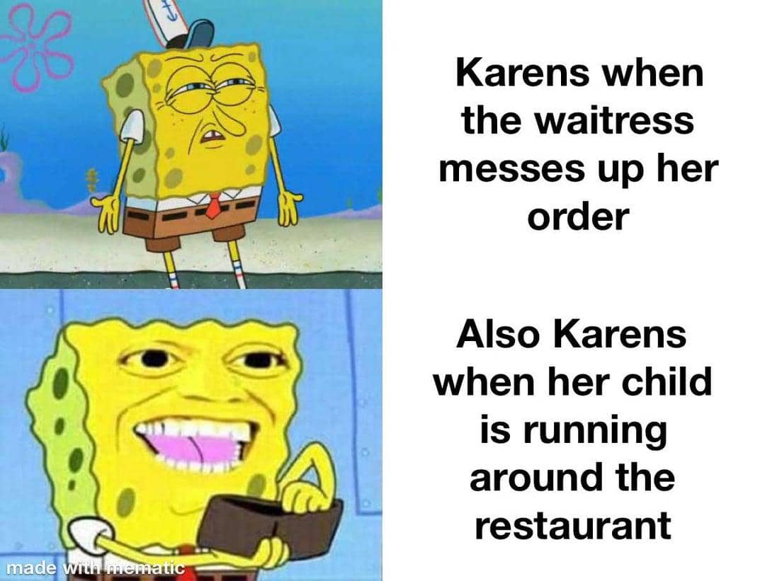 meme SpongeBob tentang standar ganda