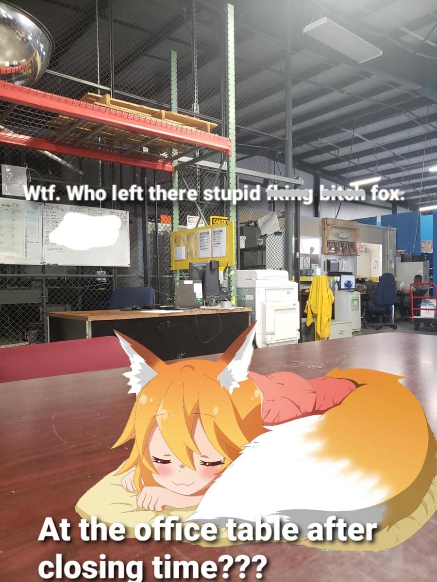 meme anime tentang kantor