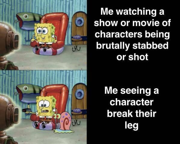 meme SpongeBob tentang standar ganda