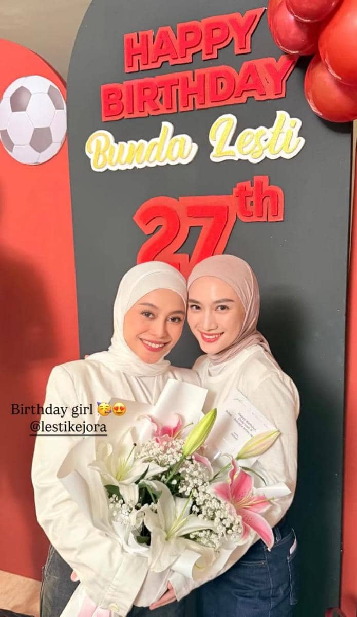 ulang tahun Lesti Kejora