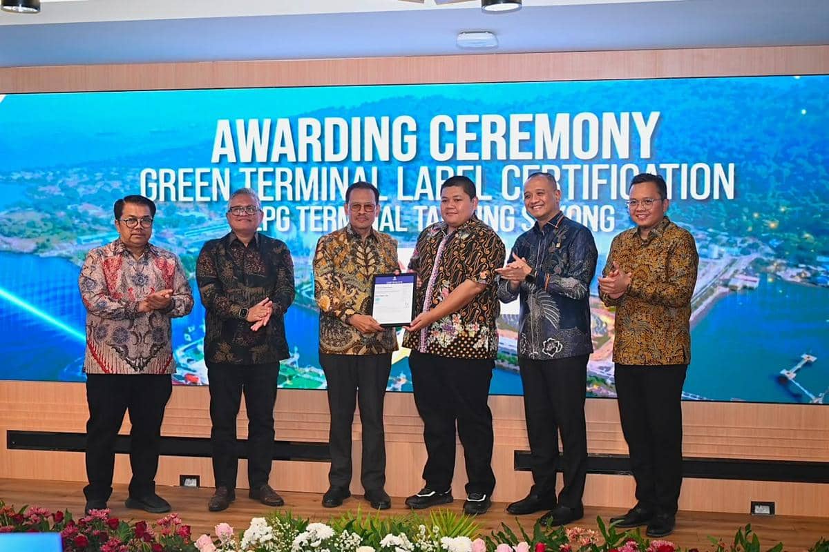 Terminal LPG Tanjung Sekong Raih Sertifikasi GTLC Berkelas Dunia