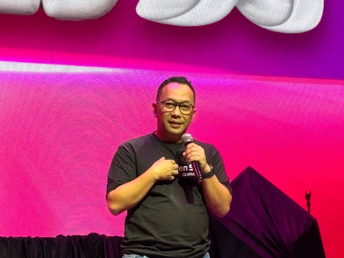 Group Head Marketing Segment SMARTFREN XLSMART, Astiyanto Tri Muktiwibowo. (IDN Times/Dhana Kencana)