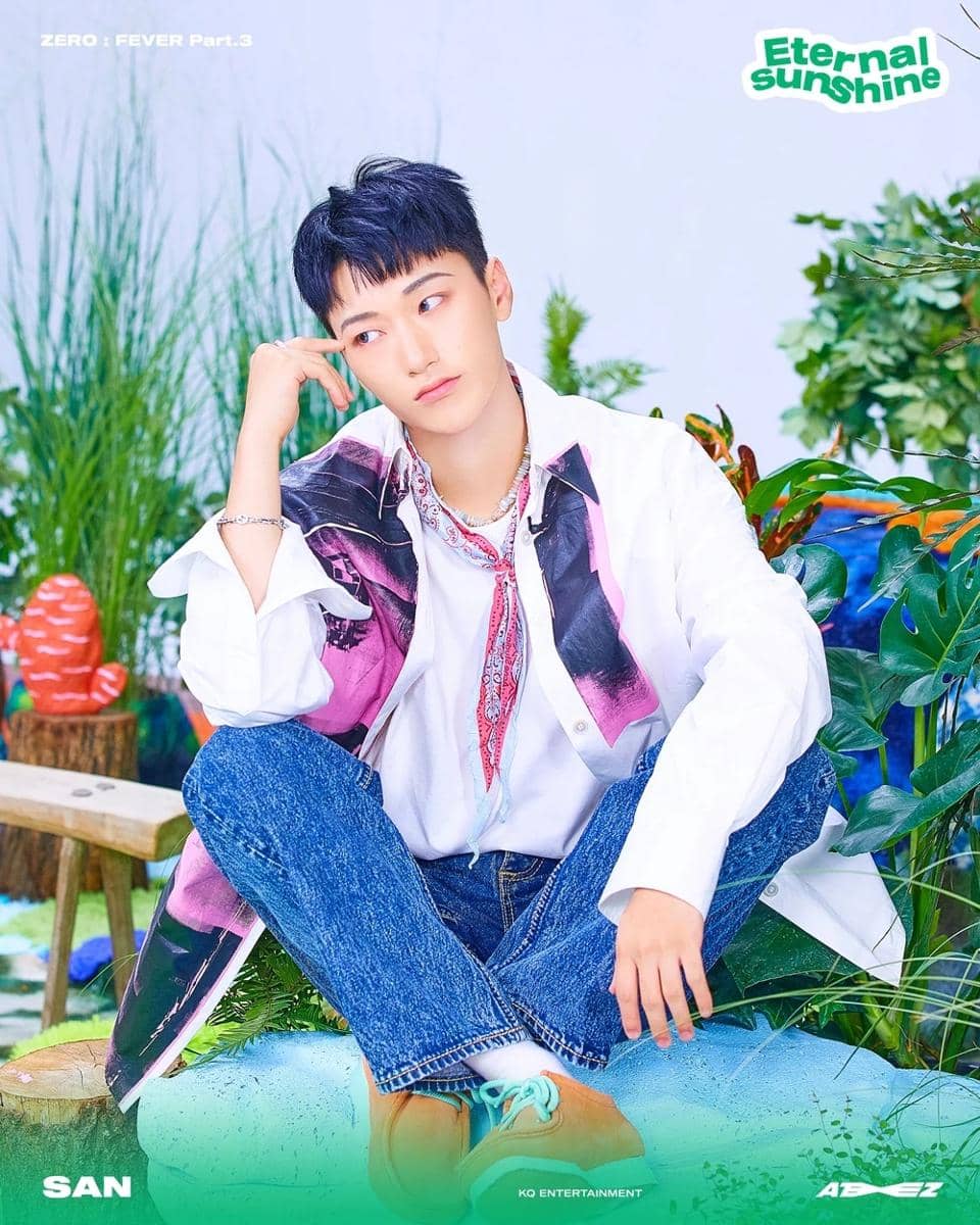 Transformasi San ATEEZ dari cutie jadi BAD